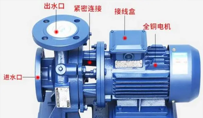 管道泵怎么分进水和出水